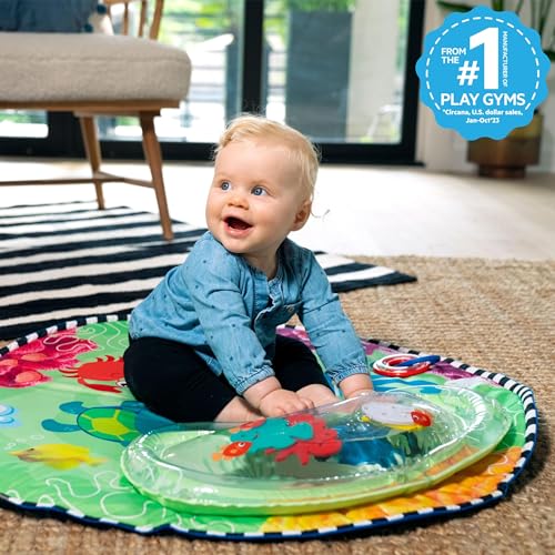 Baby Einstein Sea Floor Explorers 2-in-1 Water Mat Portable Tummy Time Activity Play Gym by Baby Einstein - Image 3