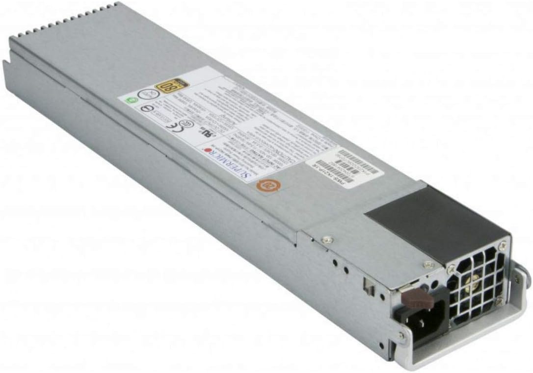Supermicro PWS-1K21P-1R 1200W High-Efficiency (1+1) Redundant Power Supply with PMBus