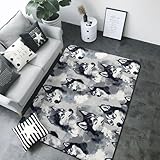 Lavable et facile à entretenir : le tapis lavable Blue Eyes Husky imprimé est fait pour plus de commodité, avec un tissu non tissé et un fond en plastique à pois pour une performance antidérapante. Ce tapis lavable de 12,7 x 17,8 cm et lavable en machine facilite le nettoyage : il suffit de le laver et de le sécher à l'air libre. C'est un choix comme tapis lavable, tapis lavable de 12,7 x 17,8 cm, ou tapis lavable pour la vie quotidienne