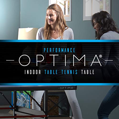 Franklin Sports Optima Mid Sized Table Tennis Table - Attach Net and Play - Indoor Apartment Sized Table for All Level Table Tennis Players - image 9