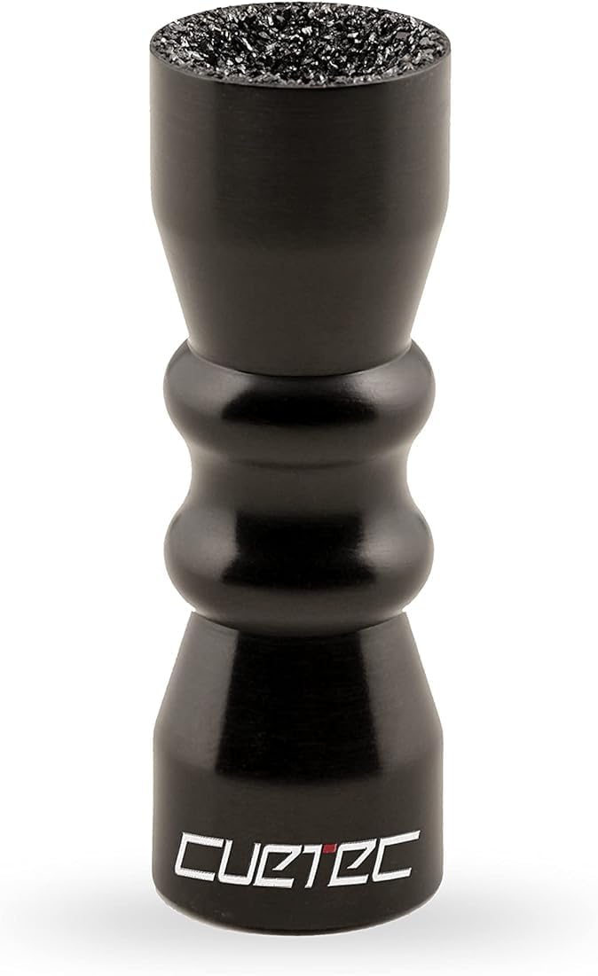 Cuetec Cues Bowtie 3-in-1 Shaper/Scuffer/Tip Pick Pool/Billiards Tool - Black