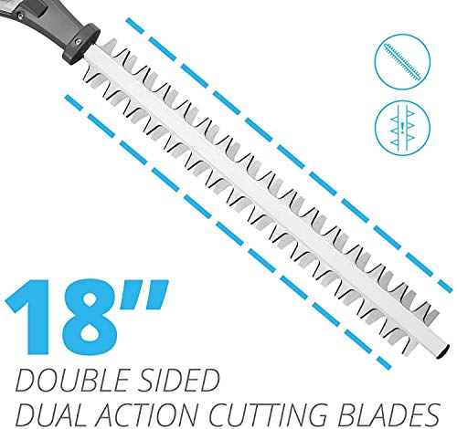 Swift 40V Cordless Long Reach Hedge Trimmer - Image 2