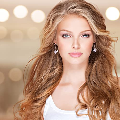 Pagow 100Pcs Metal Heart Bead Frame, 14Mm Hollow Heart Beads, Silver Alloy Heart Loose Beads Craft For Jewelry Making Findings Charm, Gift For Valentine's Day Birthday Christmas Pendants Decoration #TOP2