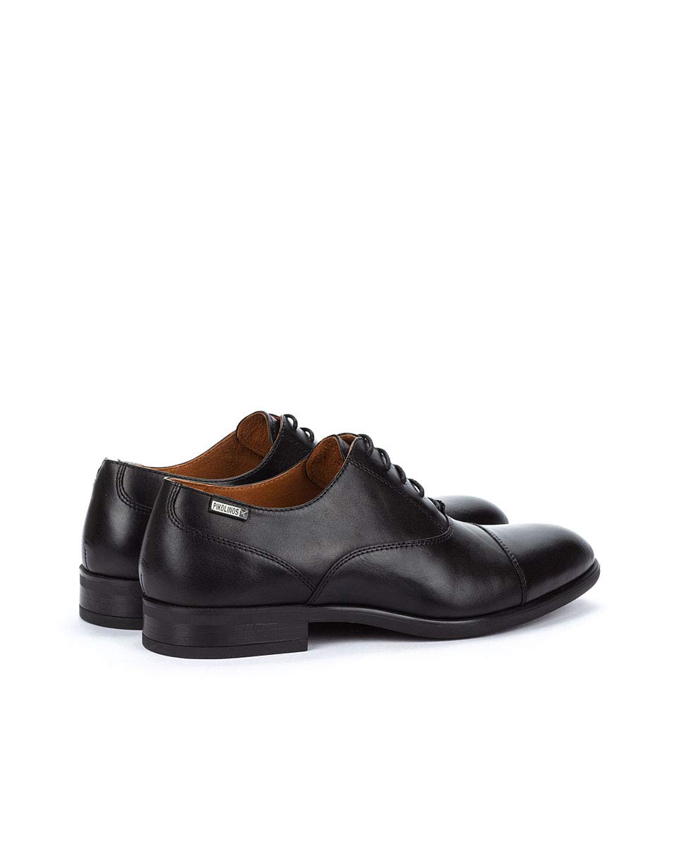 Pikolinos Bristol Zapatos Cordones Hombre | en Cuero | Plantilla Extraíble | Talla EU 39-46