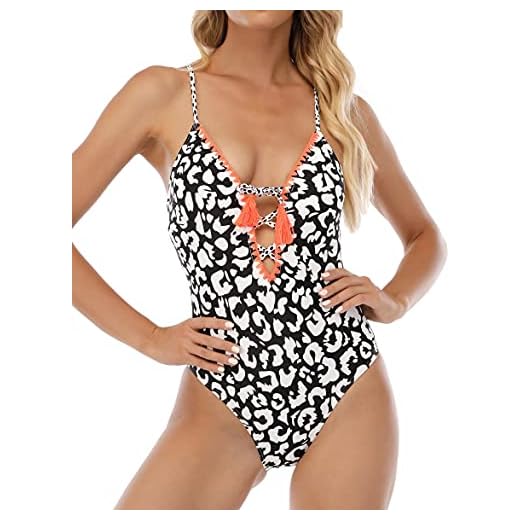 LA ORCHID Laorchid V nacke baddräkt stora storlekar one piece-baddräkt damer simning rygglös push up badmode baddräkt vintage