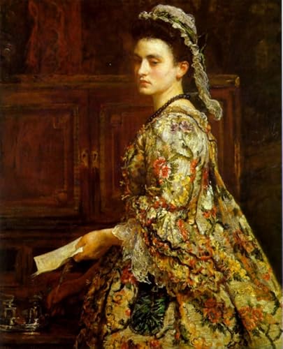 Impression sur toile Vanessa John Everett Millais affiches et gravures peinture moderne 60x90cm