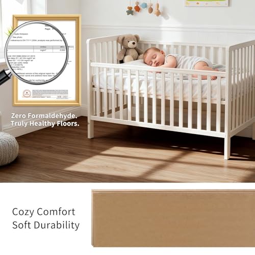 SSHENGYA 6mm Thick PVC Vinyl Flooring 18-Pack Planks (6x36 Inch), Cushioned Core for Superior Comfort & Quiet, Waterproof Click Lock for Home, Apartment, Office by SSHENGYA - Used condition - Image 6