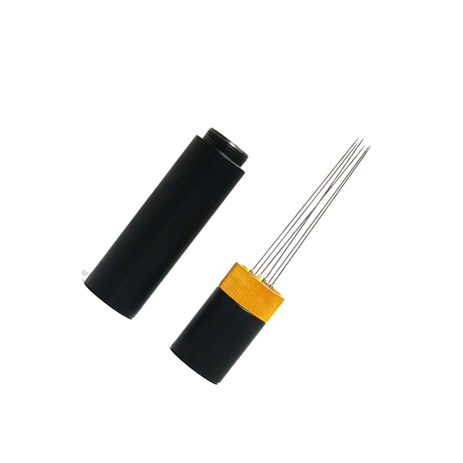 Tsophreniq Espresso Coffee Stirrer Coffee Stirring Tamper Distribution Tool Needle Type Distributor Hand Stirrer Tool Aluminum Dispenser