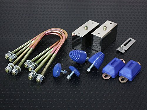 200系ハイエース2WD ローダウンキット4 【ブロック75mm(3インチ)+バンプ3点セット】オートレベライザー対応 <S-GL/DX/ワゴンGL/1型/2型/3型/4型/5型/6型>