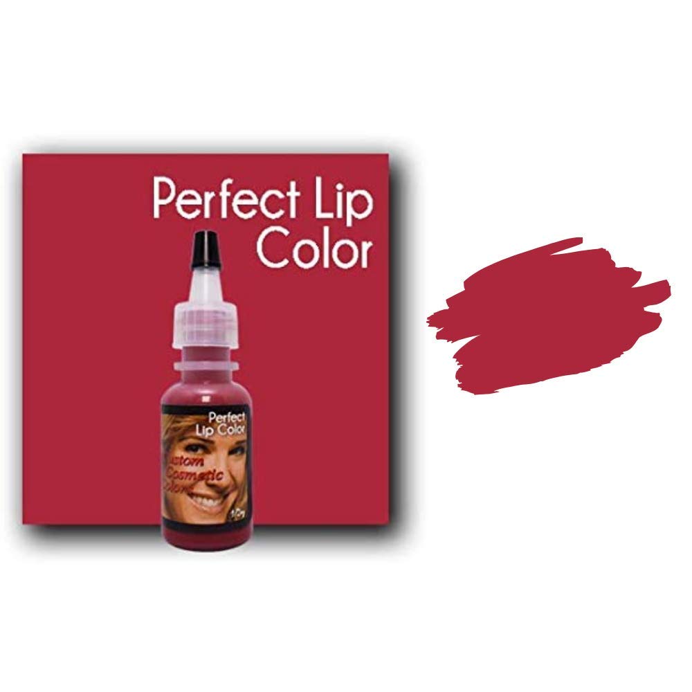 Custom Cosmetic Colors Permanent Makeup Lip Tattoo Ink Perfect Lip Color Pigment for Lips 1/2 oz (15ml) Bottle