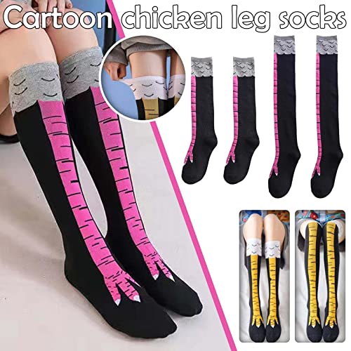 Meias de patas de animais – Meias divertidas e loucas divertidas-Cool Funky Animal Cartoon Cosplay P