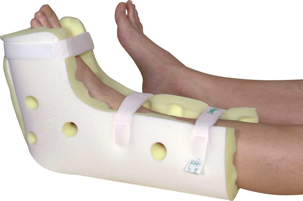 6145 Premium Heel Guard, One Size Fits All, Foam, Yellow/White