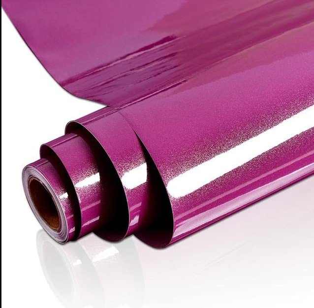 SUNBIRD Glossy Waterproof Self Adhesive Wallpaper Bathroom Kitchen Cupboard Desktop PVC Contact Paper Wall Stickers Furniture Renovation (Purple, 24 X 86 Inch) (B0B1M6C1HN) Amazon Price History, Amazon Price Tracker