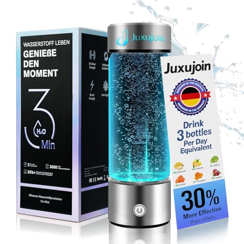 New Upgrade Hydrogen Water Bottle Generator 【NO.1 Double Hydrogen Content】 【Industry TOP -...