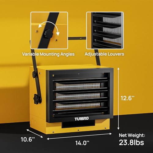 Turbro KITCHEN-230 7,500W Electric Garage Heater thumb #3