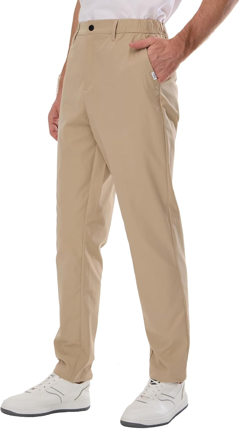 Men's 34"/36" Inseam Classic-Fit Casual Chino Pants - Image 2