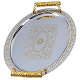 Plateau de fruits secs : convient à un usage ou décoration maison et des festivals, que , banquets, , réceptions de mariage et décorations maison, etc., plateau de service extra large