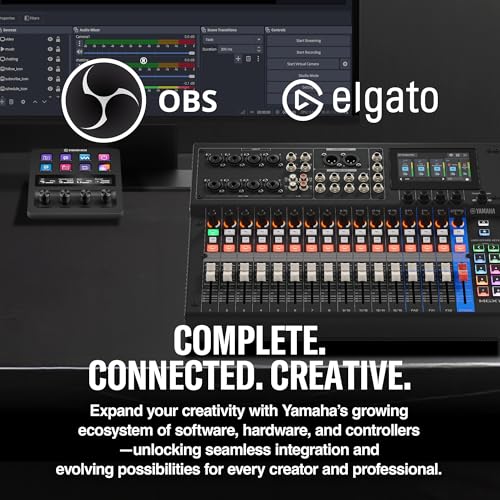 Image of Yamaha MGX16 22ch Digital Mixing Console, Dual USB-C Audio Interface, Includes Cubase Al, WaveLab Cast LE, Basic FX Suite and Steinberg Plus Software Bundle, Black MGX16 B | Cubase Al, WaveLab Cast LE, Basic FX Suite and Steinberg Plus Software, Black MGX16 B