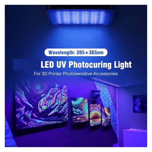 Luz UV 395 nm y 365 nm para curado de resina - Fernando Cortés