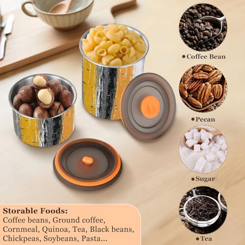 Envase sellado para café de acero inoxidable 17 oz miniatura 5