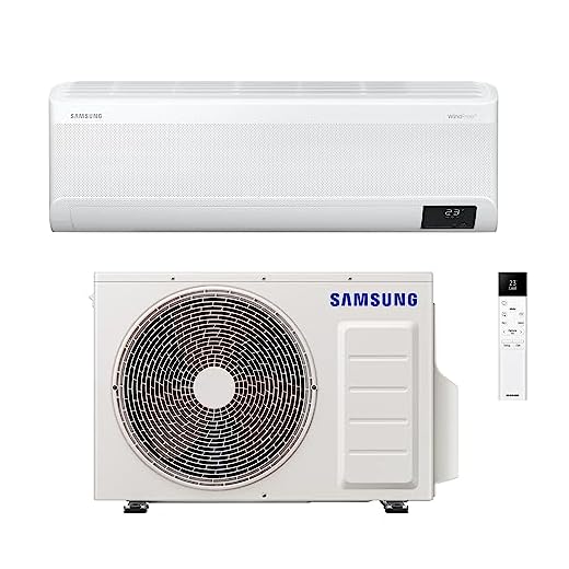 Samsung WindFree Elite 12000 BTU, Climatizzatore Monosplit in Pompa di Calore, SmartThings e Intelligenza Artificiale, WiFi, GAS R32, AR12CXCAAWKNEU+AR12TXCAAWKXEU, [Efficienza energetica A+++/A+++]