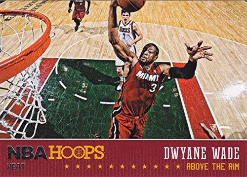 Dwyane Wade 2013 2014 Hoops Above the Rim Very Hard to Find Retail Only Issue NBA Basketball Series Mint Card 5
