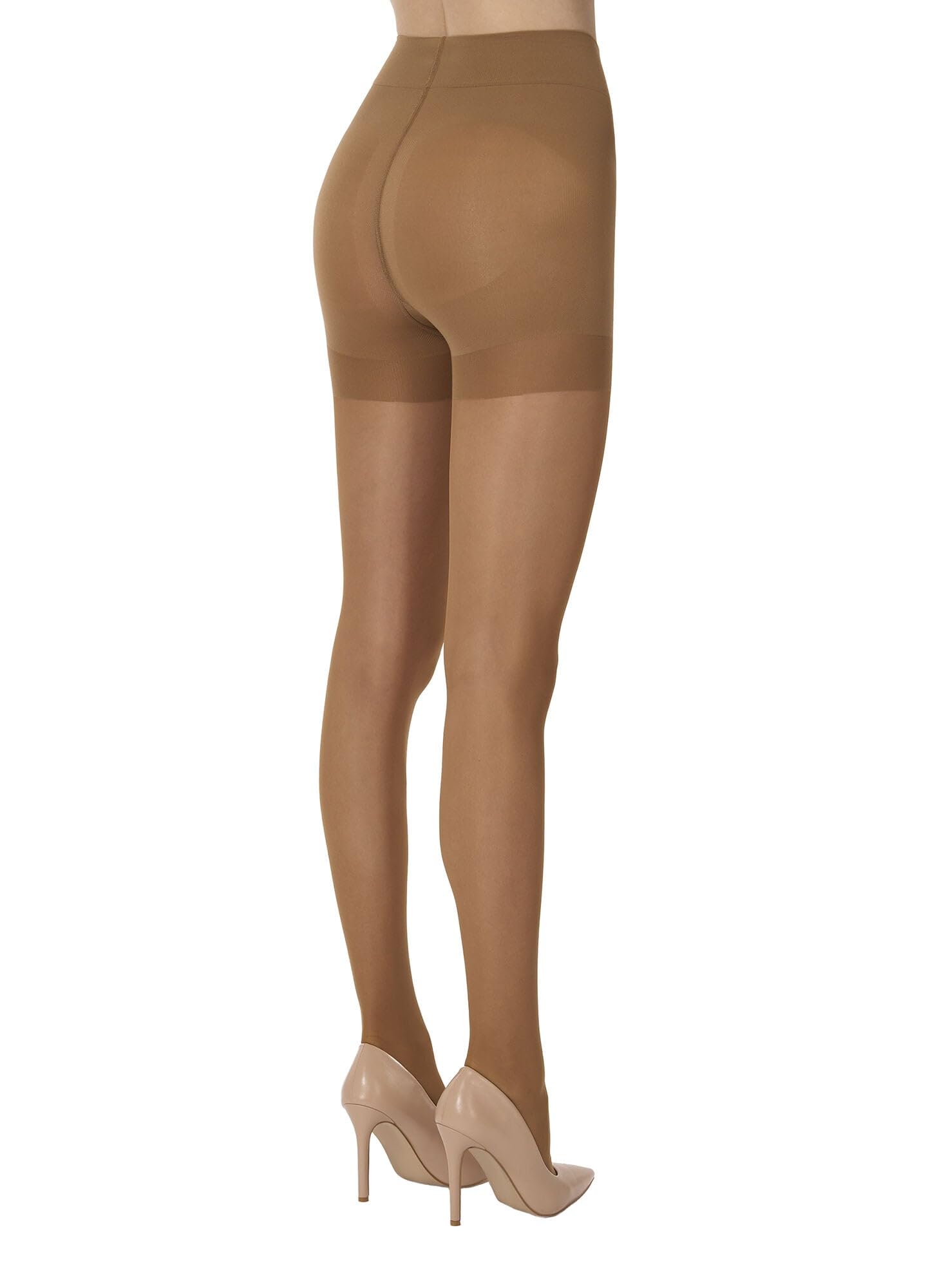 Wolford Miss W 30 - Collant push-up da donna, lavorato a maglia, modellante, effetto pushup, forte supporto per le gambe, tinta sostenibile, calze velate