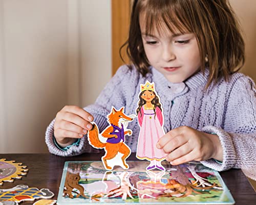 eeBoo Fairytale Spinner Game, Story Building Game, Ages 5+, 2-4 Players - image 7