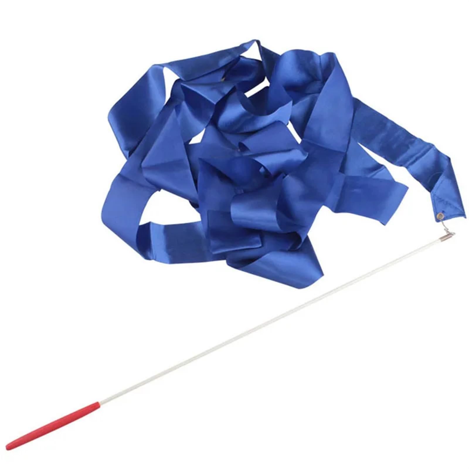Wstążka do tańca， Kolorowa taśma gimnastyczna 4M Art Ballet Streamer Wirująca taśma gimnastyczna Do treningu na siłowni w łyżwiarstwie figurowym(Red)