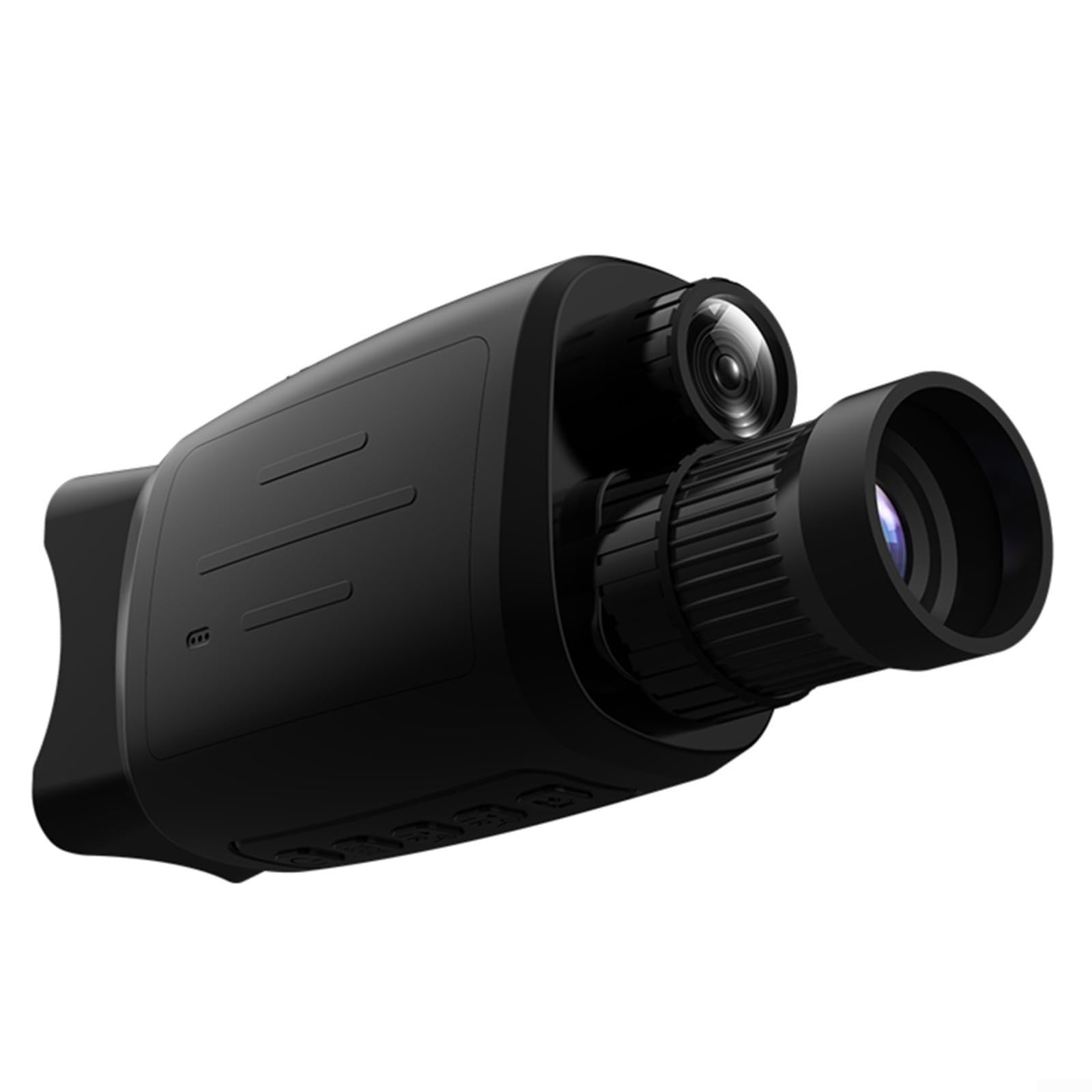 Monocolo di visione notturna da 800 m con zoom digitale 16x, infrarossi regolabile da 3 W e display HD 1080p, design resistente alle intemperie in ABS per caccia/campeggio, intervallo di funzionamento