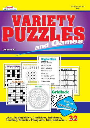 Variety Puzzles and Games-Vol.32
