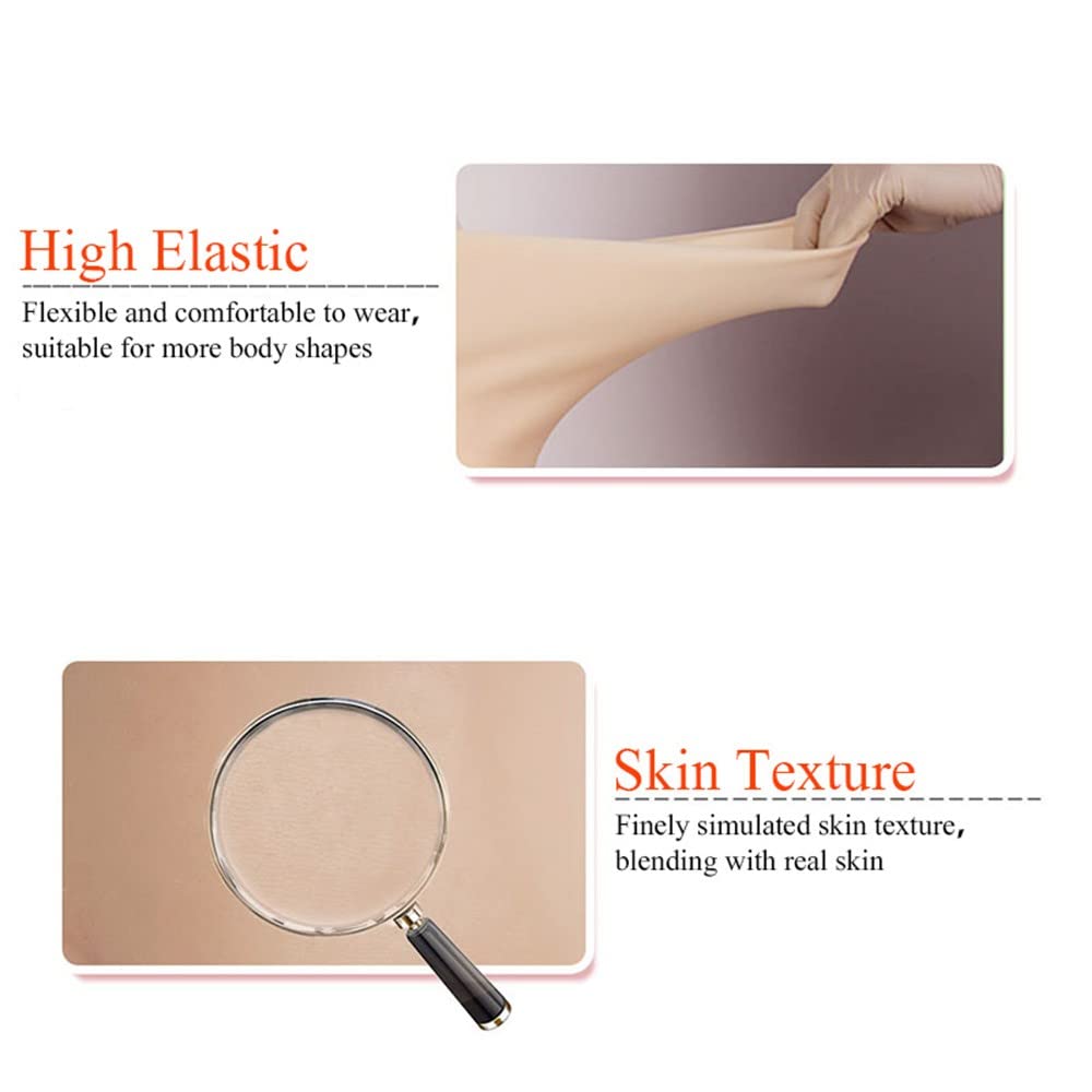 Silicone Vagina Panties Realistic Fake Pussy Underwear Hiding Gaff Thong Briefs Transgender Butt Pants for Men Crossdresser Drag Queen Cosplay