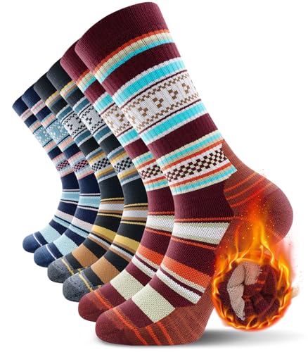 TANSTC Calcetines de Entrenamiento para Hombre Invierno, 6 Pares de Calcetines Deportivos Acolchados de Corte Bajo, Transpirables para Correr, Caminar y Gimnasio, Talla S