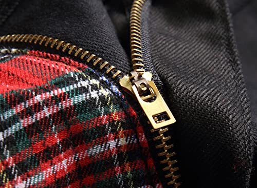 Men Jean Trouser Straight Camouflage Patchwork Ribbons Ripped Cargo Mens Slim Fit Jeans with Holes3