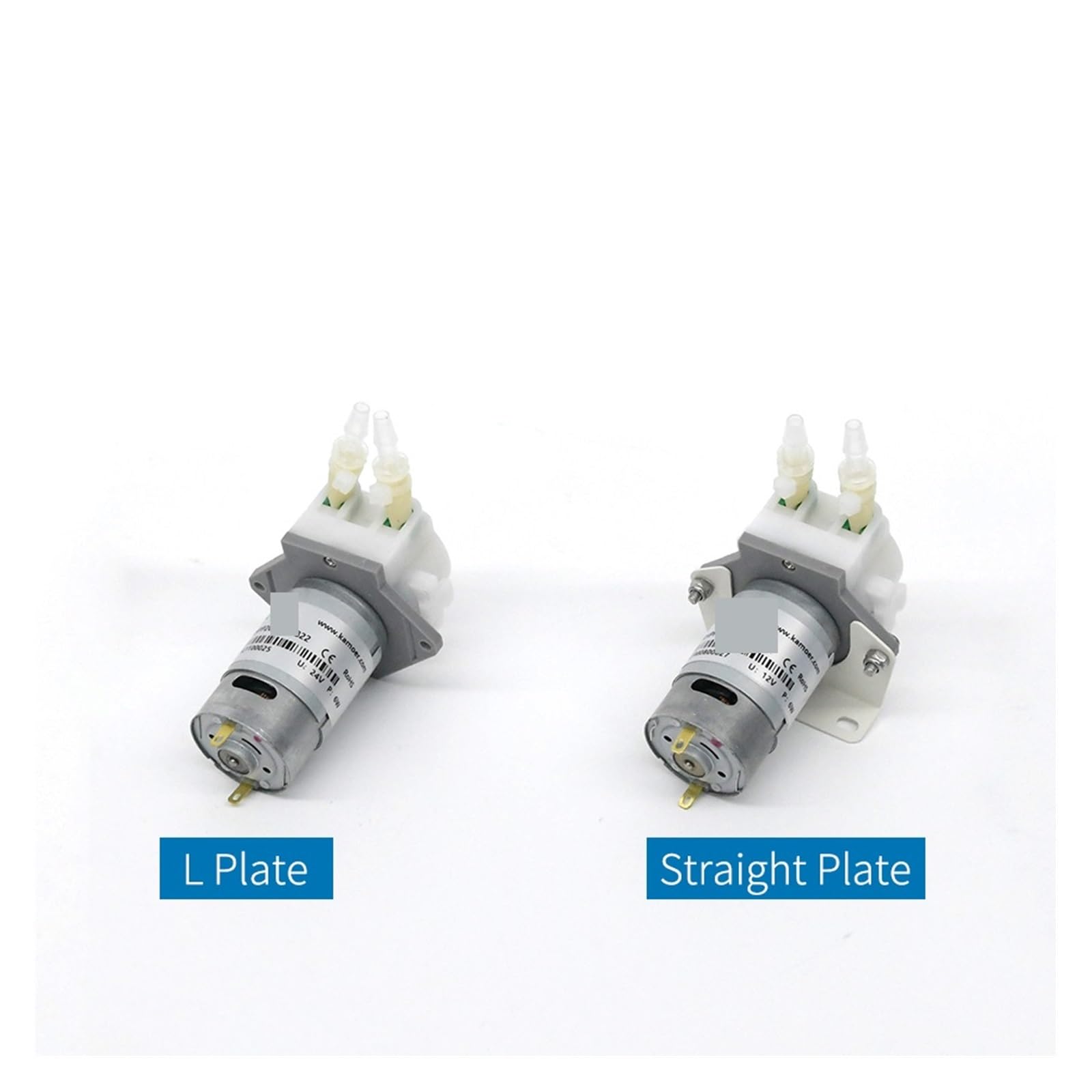 Maszyna do napełniania płynami, 260ml/min KHPP260 pompa perystaltyczna 12V 24V pompa zębata silnik prądu stałego pompa samozasysająca PREX rura silikonowa pompa dozująca(KHPP260 24V(HA)-B22)