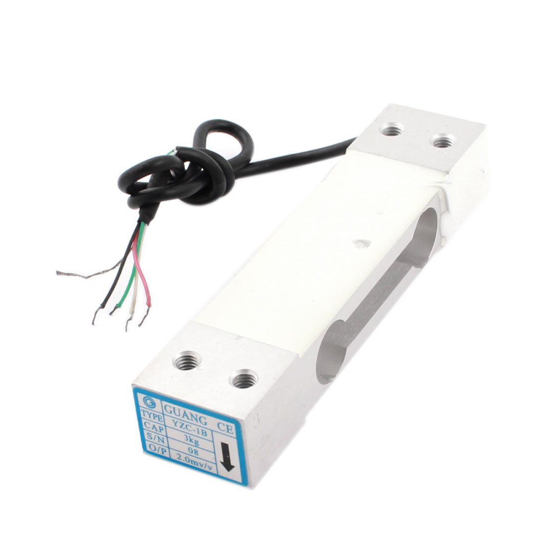 Aexit Electronic Platform Scale Rectangle Aluminium Alloy Load Cell Weight Sensor 6.6lb 3Kg YAC-1B (8acecdb0c976c381bf8f0bb1bd2ddf1d)-image-8