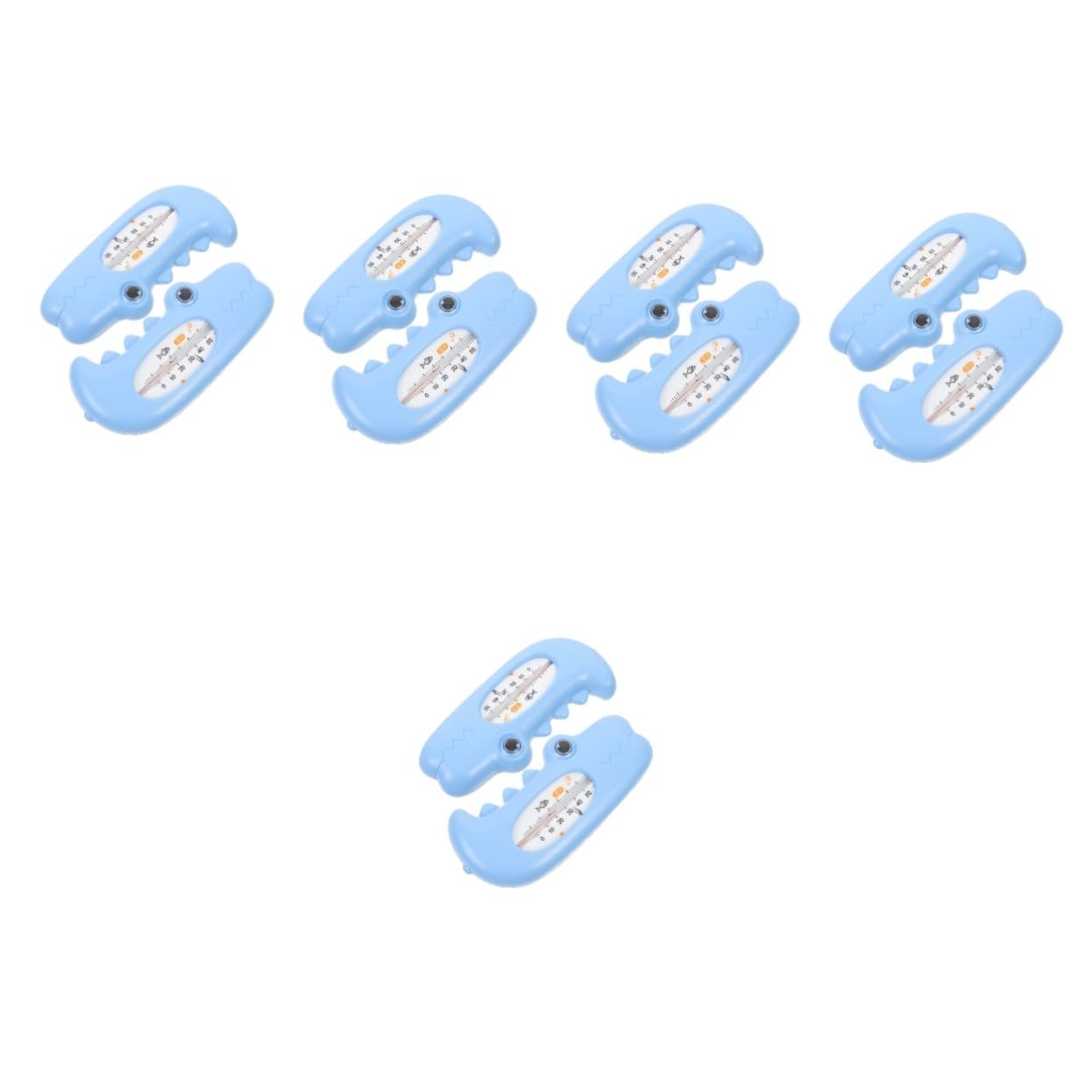 Toddmomy 5 Ensembles Thermomètre De Piscine De Dessin Animé Température Du Bain De Bébé Thermomètre À Eau Pour L'eau Pp Sky-blue 2 Pièces * 5