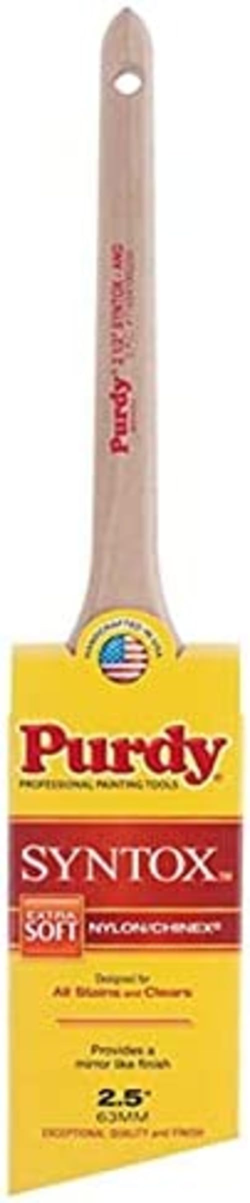 Purdy 2-1/2' 144403625 Syntox Angular Angled Sash Paint Brush