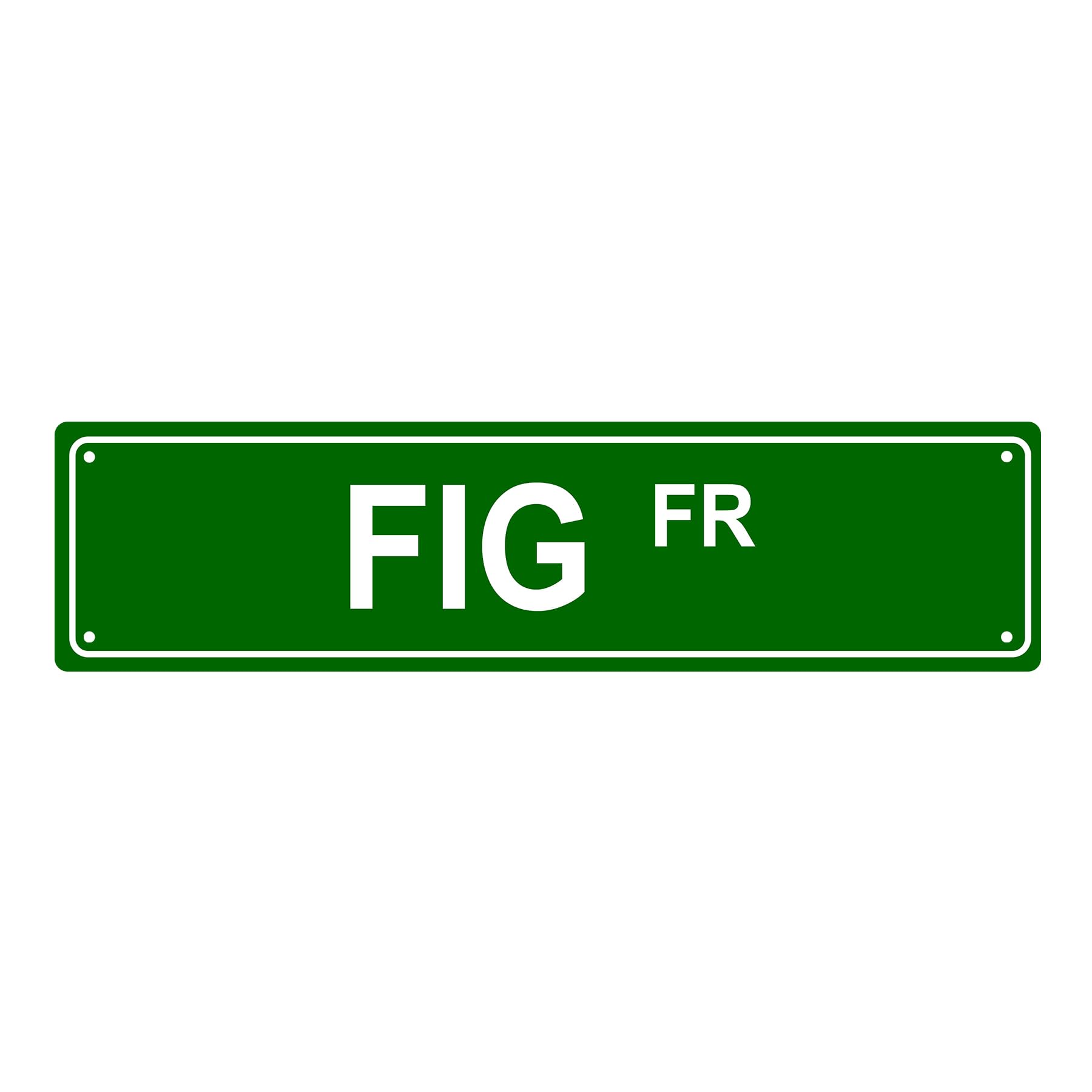 FIG FR Eating Metal Tin Street Sign Bar Cafe Garage Cave Home Room Wall Bathroom Farmhouse Garden Porch Patio Decor,4x16 Inch