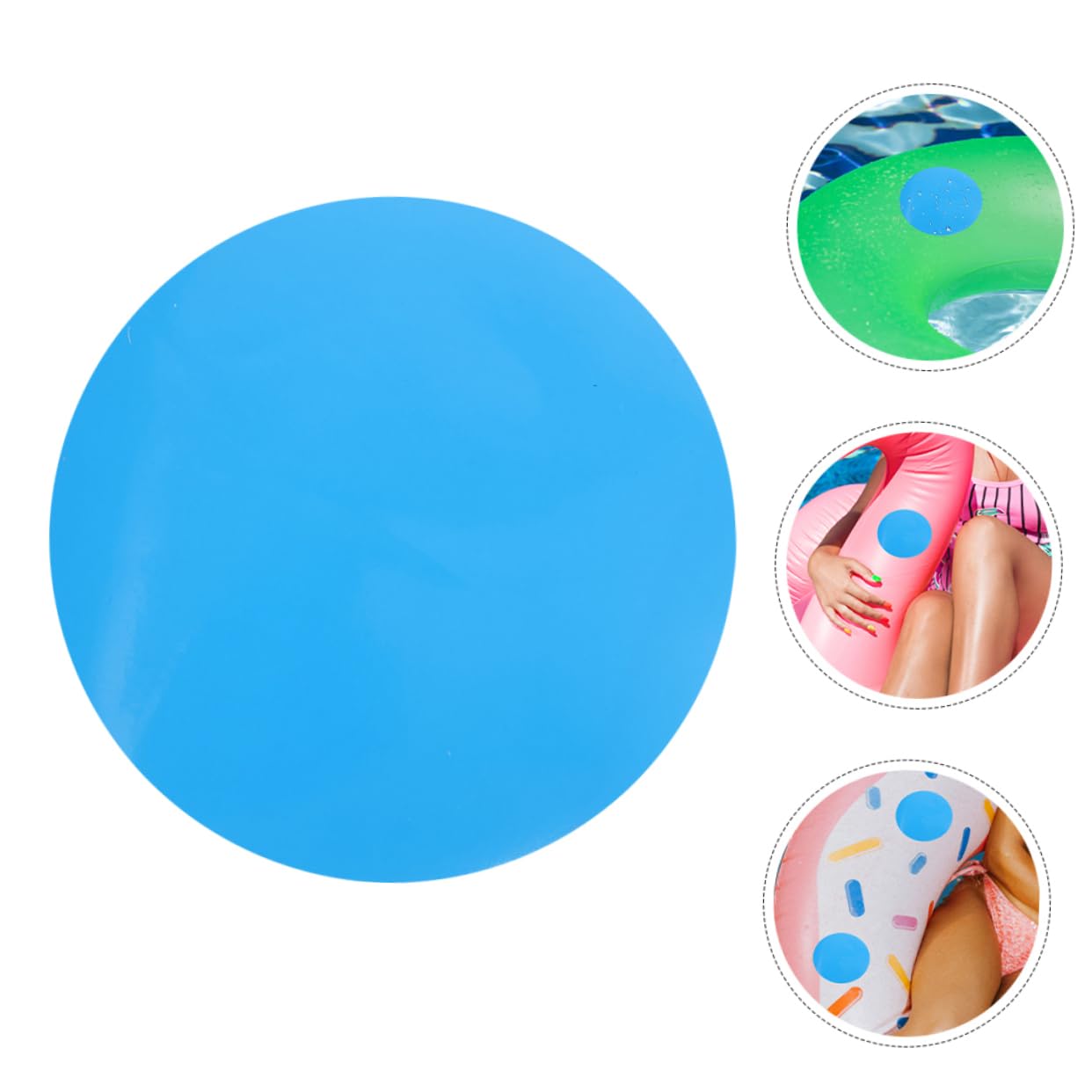 ibasenice Reparatur Patches Für Aufblasbare Boote Flicken Für Schwimmringe Luftmatratzen Und Kajaks Anzuwenden Für Pool Reparaturen Und Outdoor Aktivitäten