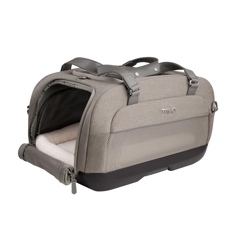 Tavo Dupree II Trasportino per Animali, Conforme alle Norme Aeree, ISOFIX, Rete Traspirante, Testato contro Impatti, Adatto a Cani e Gatti fino a 9 kg (Merle)