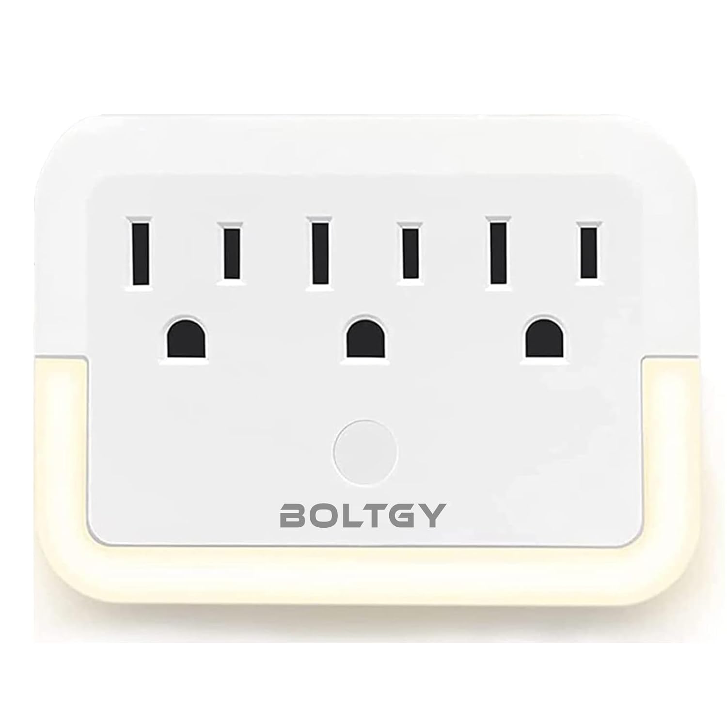 Amazon.com: 3-Outlet Wall Adapter Plug Extender with Warm White LED ...