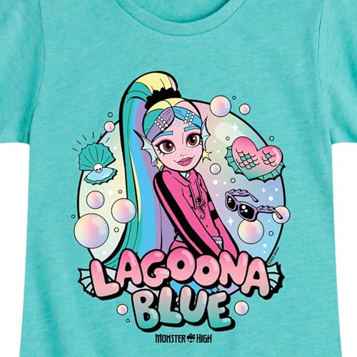 Monster High - Lagoona Blue - Toddler & Youth Girls Short Sleeve Graphic T-Shirt3