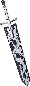 Anime Fantasy Foam Greatsword 101cm Cosplay Prop with Non-Slip Handle Durable PU Construction for Costume & Roleplay Safe Lightweight Anime Inspired