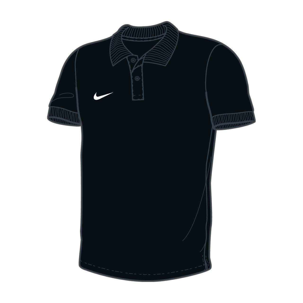 NIKE Hemd Polokragen TS Core Kurzarm Camisa de Polo, Niño
