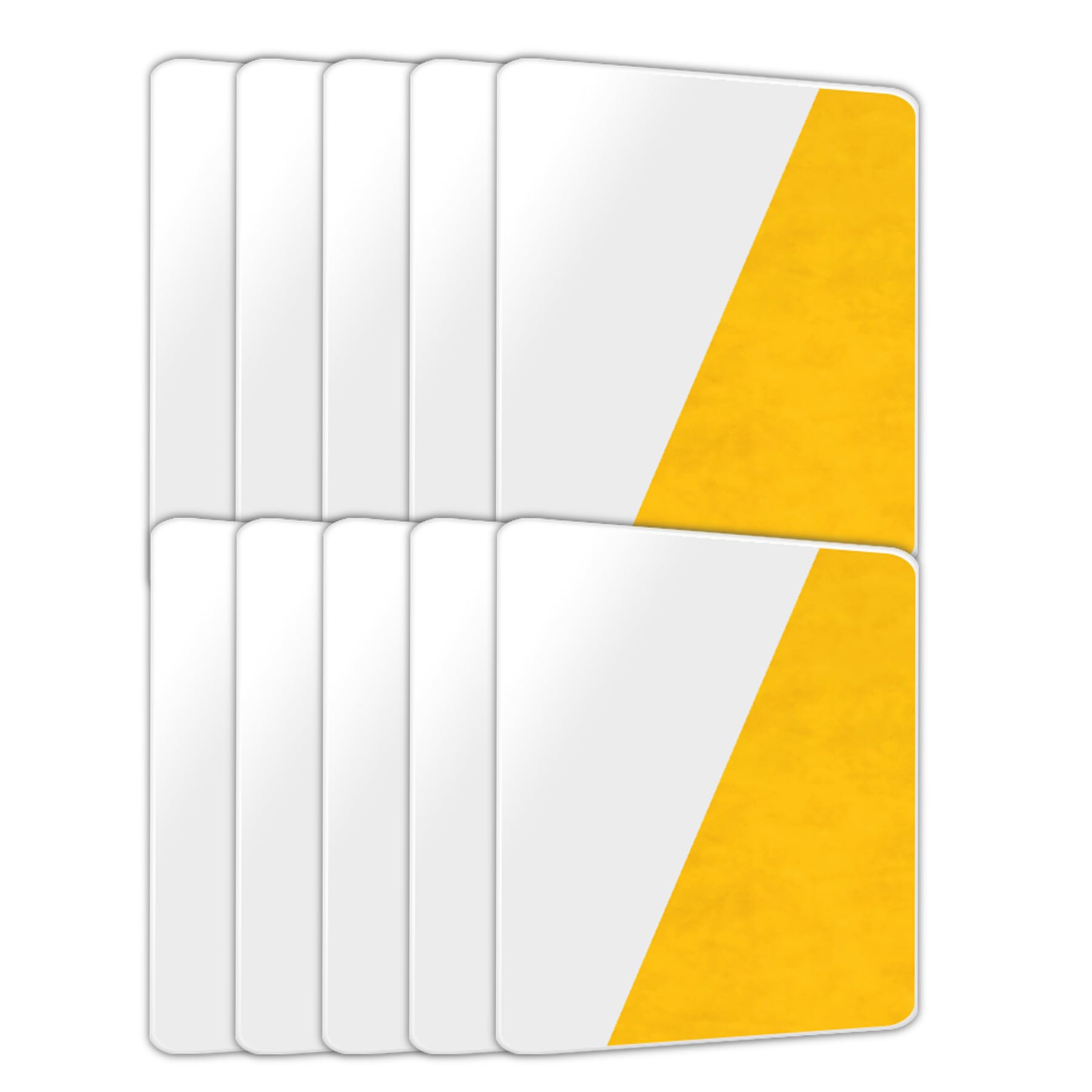 10pcs Reusable Sticky Pads for Floor Gap Fixer – Strong Grip for Textured, Rough Hardwood & Laminate Floors