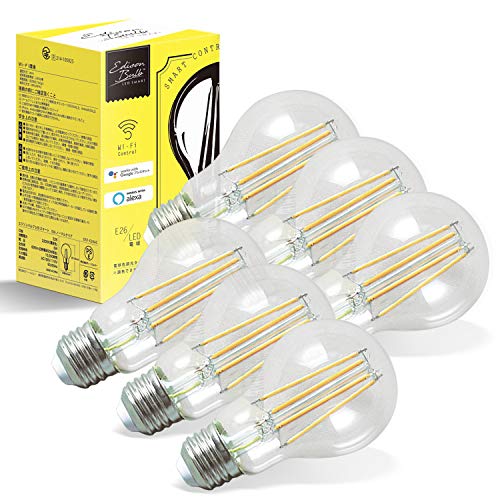 GW\X}[g ȃX}[gd 6Zbg (m[}NA) E26 2400K Amazon AlexaΉ X}[gCg LEDd ANTΉƖ DST-E26AC