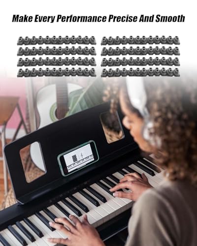 Key Contact Rubber Conductive Silicon Strip Compatible with K-org SP170 SP180 SP280 LP180 Piano Keyboard, Rubber Key Contact Strip Fit for Kross 88 Krome 88, 8PCS