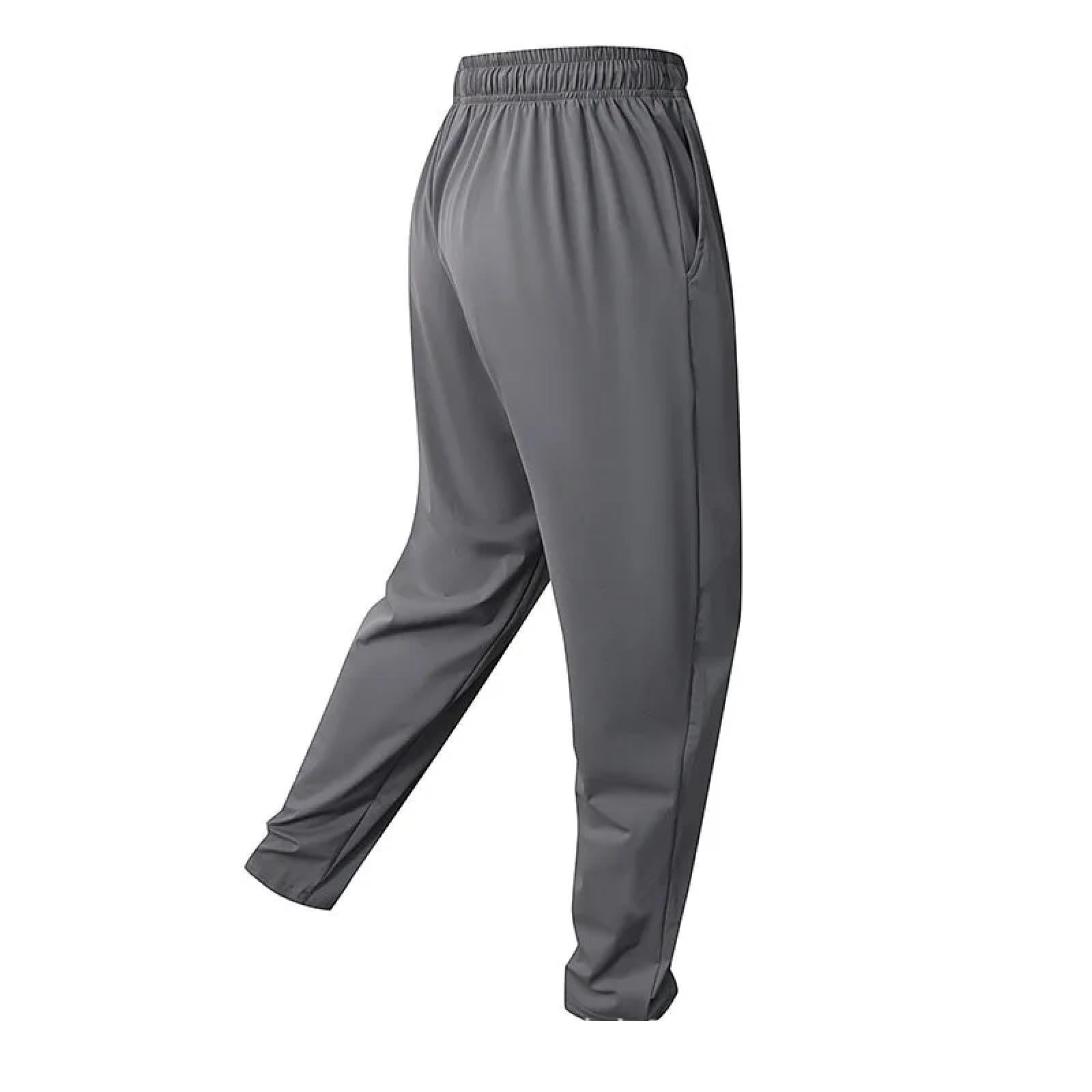Jeans Uomo Pantalonipantaloni Sportivi da Palestra, Bodybuilding, Fitness, da Uomo, Casual, con Elastico in Vita, Ultra Sottili, Ad Asciugatura Rapida, A Vita Alta, Larghi, Lunghi