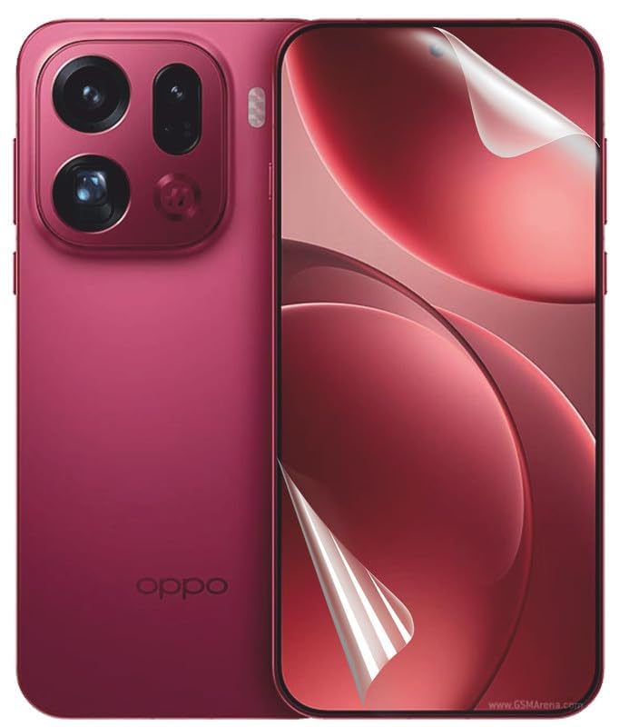 Image of AACL Matte Screen Protector for Oppo Find X9 Pro 5G Membrane Case Friendly Full Edge to Edge Screen Coverage & Installation Kit-(Pack of 1)